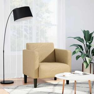 Sofa fotel z podÅokietnikami szarozielony 54 cm