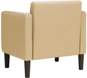 Sofa fotel z podÅokietnikami szarozielony 54 cm