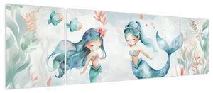 Obraz - Syreny (170x50 cm)