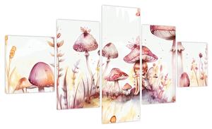 Obraz - Różowa wróżka (125x70 cm)