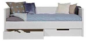 Białe łóżko/sofa Jade 90x200 cm