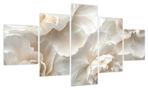 Obraz - Delikatne piwonie (125x70 cm)