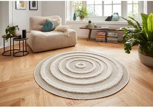 Kremowy dywan Mint Rugs Handira Circle, ⌀ 160 cm
