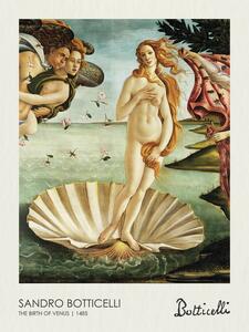 Reprodukcja The Birth of Venus 1485, Sandro Botticelli