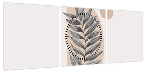 Obraz - Arkusz ilustracyjny N⁰1 (z zegarem) (90x30 cm)