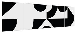 Obraz - Abstrakcja geometryczna N⁰1 (170x50 cm)