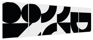 Obraz - Abstrakcja geometryczna N⁰2 (170x50 cm)