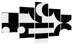 Obraz - Abstrakcja geometryczna N⁰3 (125x70 cm)