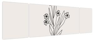 Obraz - Meadow Flower N⁰1 (170x50 cm)