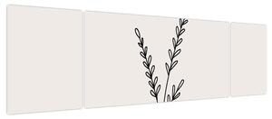 Obraz - Meadow Flower N⁰2 (170x50 cm)