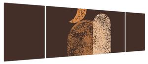 Obraz - Pomarańczowe łuki N⁰2 (170x50 cm)