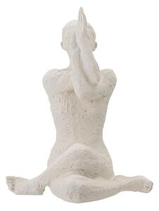 Biała figurka Bloomingville Adalina, wys. 17,5 cm