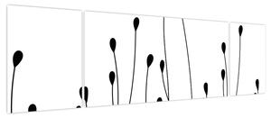 Obraz - Łąka graficzna N⁰1 (170x50 cm)