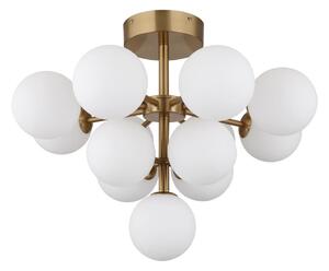 Globo Globo 56143-13GD - Żyrandol natynkowy GRAPPY 13xG9/5W/230V śr. 56 cm złoty GL7654