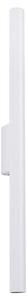 Biały minimalistyczny kinkiet tuba - A383-Pastels
