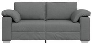Sofa ciemnoszary 180 x 77 x 82 cm tkanina