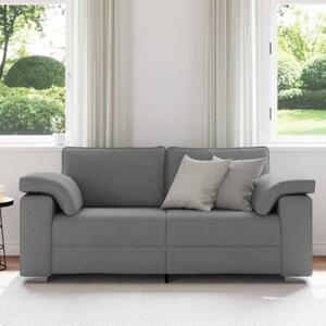Sofa ciemnoszary 180 x 77 x 82 cm tkanina