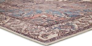 Niebiesko-brązowy dywan z domieszką bawełny Universal Haria, 80x150 cm