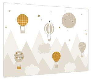 Obraz - Latające balony (70x50 cm)
