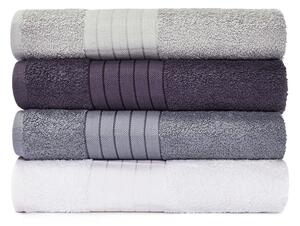 Zestaw 4 bawełnianych ręczników Bonami Selection Prato, 70x140 cm