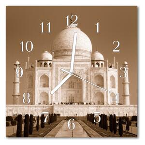 Zegar ścienny kwadrat Taj mahal