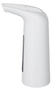 Biały automatyczny dozownik do mydła lub dezynfekcji Wenko Larino, 400 ml