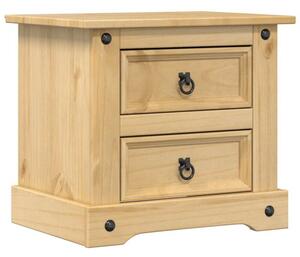 Szafka nocna corona, 53x39x47 cm, lite drewno sosnowe