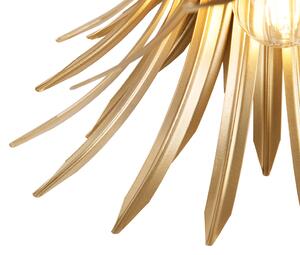 Lampa sufitowa Art Deco złota - Wesley Oswietlenie wewnetrzne