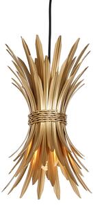 Lampa wisząca Art Deco złota - Wesley Oswietlenie wewnetrzne