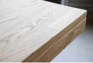 Stół ze szlifowanego drewna dębowego Rowico Brooklyn, 220x95 cm