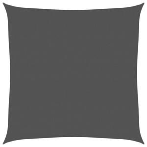 Żagiel przeciwsłoneczny, 160 g/m², czarny, 5x5 m, hdpe