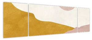 Obraz - Góry akwarelowe N⁰3 (170x50 cm)