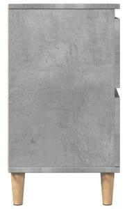 Szafka pod umywalkę, szarość betonu, 80x33x60 cm