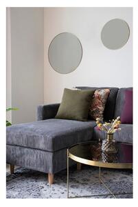 Okrągłe lustro ścienne z ramą w kolorze złota House Nordic Jersey, ø 60 cm