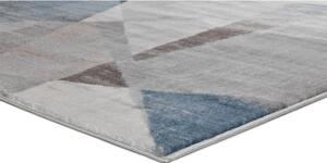 Szaro-niebieski dywan Universal Babek Geo, 80x150 cm