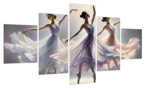 Obraz - Trzy baletki (125x70 cm)
