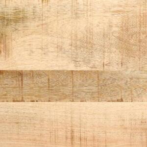 Szafka nocna 2 szt. 40x32x46 cm drewno lite surowe mango