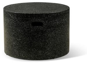 Czarny ogrodowy stolik Bonami Selection Loris, ø 60 cm