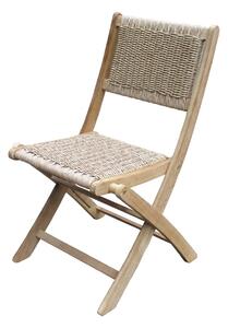 Zestaw 2 krzeseł ogrodowych z drewna akacji Ezeis Falcon