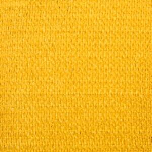 Żagiel przeciwsłoneczny, 160 g/m², żółty, 4x7 m, hdpe