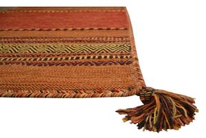 Pomarańczowy bawełniany dywan Webtappeti Antique Kilim, 120x180 cm