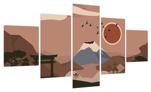 Obraz - Japonia N⁰1 (125x70 cm)