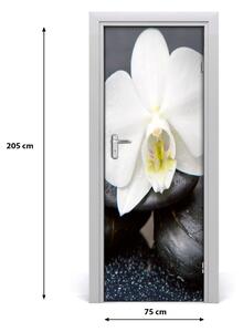 Nalepka Naklejka fototapeta na drzwi Orchidea zen