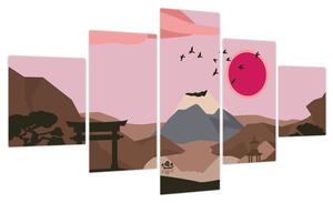 Obraz - Japonia N⁰2 (125x70 cm)
