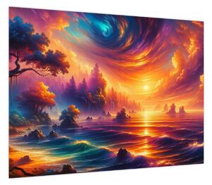 Obraz - Magiczny świat (70x50 cm)