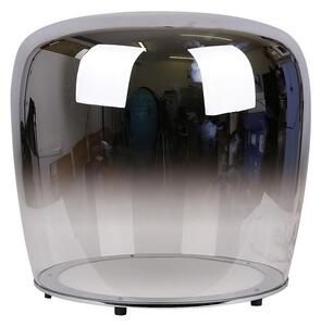 Lampa stołowa czarna szklana kula LED - V046-Idako