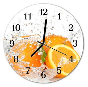 Zegar ścienny okrągły Pomarańcze