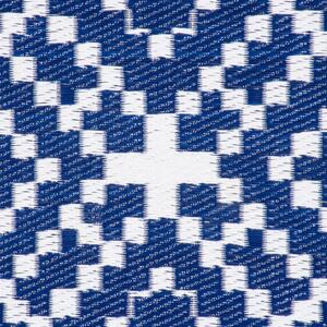 Niebiesko-biały dywan zewnętrzny Green Decore Amber, 120x180 cm