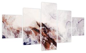 Obraz - Fioletowy marmur N⁰1 (125x70 cm)