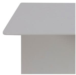 Biała podwójna metalowa półka ścienna Actona Joliet, szer. 35 cm
